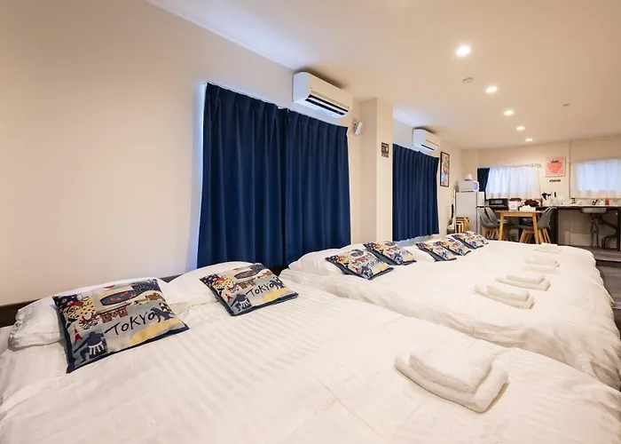 Thunder Hotel -雷門サンダーホテル- 浅草駅から徒歩5分 ベビー用品付き ファミリーも歓迎 大人8名もok!!